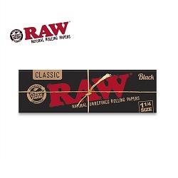 RAW CLASSIC BLACK 1 1/4 - ロウ クラシック ブラック ペーパー （極薄）