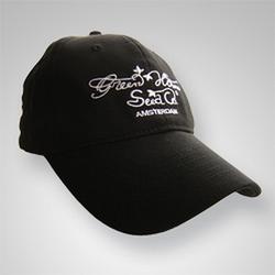 STRECH CAP GHSC BLACK (WH)