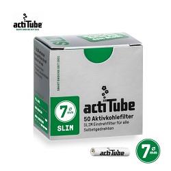 actiTube/アクティチューブ/TUNE/活性炭フィルター 50個/SLIM