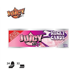 JUICY JAY'S STICKY CANDY ULTRA FINE 1 1/4 - ジューシージェイズ スティッキーキャンディー（極薄） フレーバーペーパー 香付き