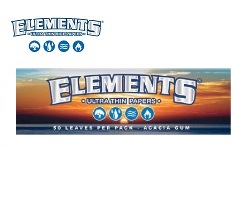 ELEMENTS ULTRA THIN RICE PAPERS エレメントローリングペーパー ライス 1-1/4