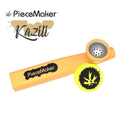PieceMaker（PMG）Kazili - ピースメーカー シリコンパイプ（VestOrange）