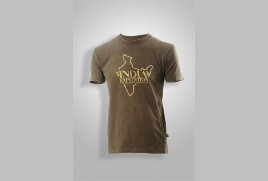 Army Green India Expedition T-Shirt