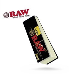 RAW BLACK FILTER TIPS - ロウ ブラックフィルターチップ（50枚）×3冊