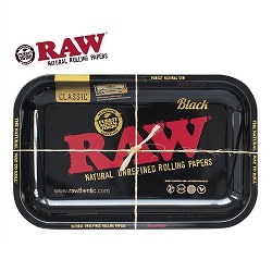 RAW Black Metal Rolling Tray Small -  ֥å ᥿󥰥ȥ쥤ʥ⡼275mm175mm