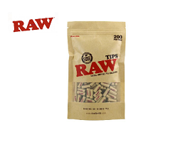 RAW PRE ROLLED UNREFINED TIPS - ̵ɺץƥå/ե륿 200