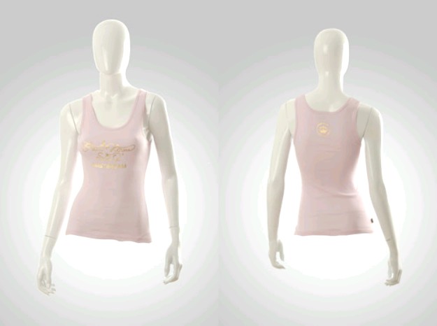 Gree House Logo Tank Top Pink